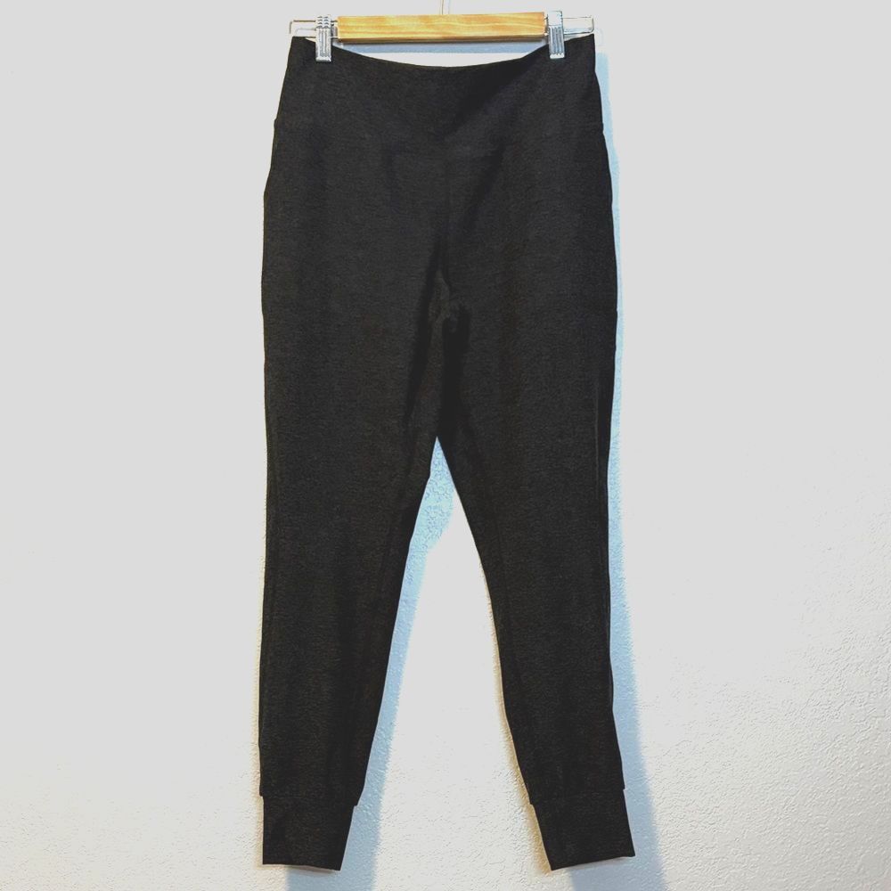 Zella dark Heather gray jogger lounge pants sz M